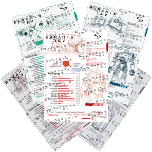 Fichas de personaje (El viaje de Kadiha Khel)